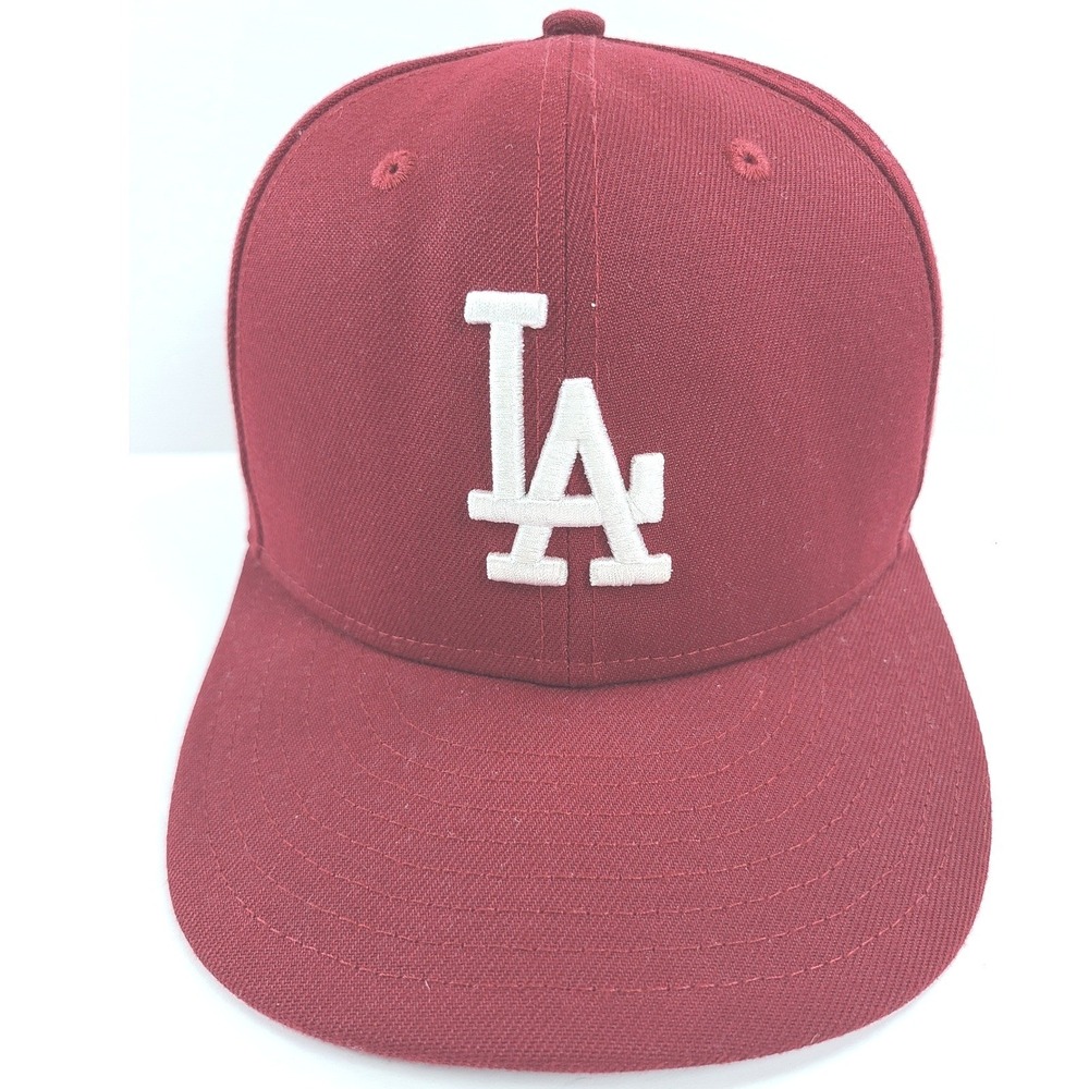 New Era 59FIFTY Los Angeles Dodgers MLB Fitted Hat Size 7 Baseball Streetwear